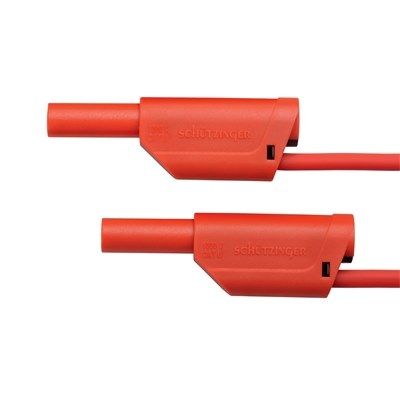 PLUG LEAD SAFETY HIGH CURRENT - RED