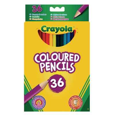 CRAYOLA COLOURED PENCILS PK36