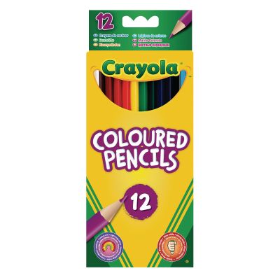 CRAYOLA COLOURED PENCILS PK12