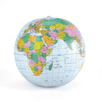 400MM POLITICAL INFLATABLE GLOBE