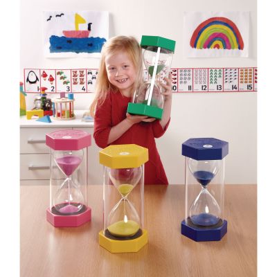 MEGA SAND TIMER 1 MINUTE GREEN