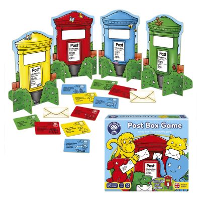 COLOUR MATCHING GAMES PACK POST BOX GAME