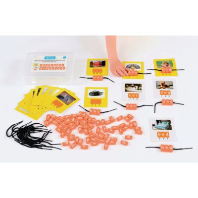 PHONICS THREADING BEADS- CVC