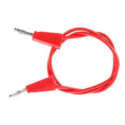 4MM STACKABLE PLUG LEAD 500MM - RED