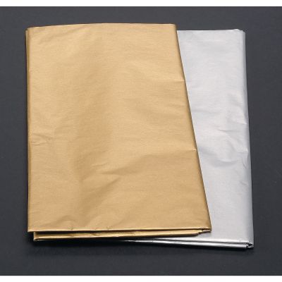 GOLD AND SILVER TISSUE PK 24 SHEETS