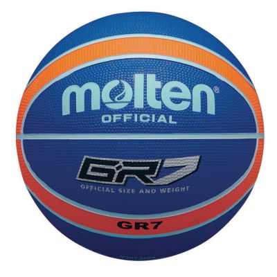 MOLTEN BGR BLUE-ORANGE BASKETBALL SIZE 7