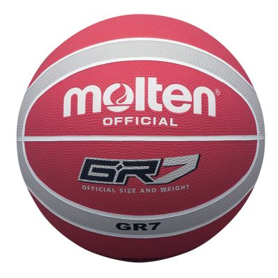 MOLTEN BGR RED-SILVER BASKETBALL SIZE 7