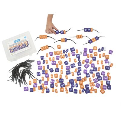 PHONICS THREADING BEADS BULK SET