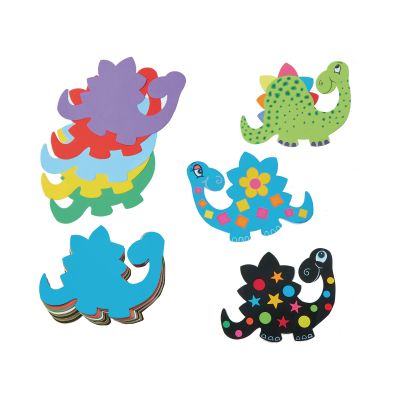 JUMBO PAPER DINOSAURS PK 100