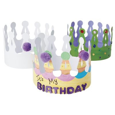 DECORATE YOUR OWN CROWN SET OF 24