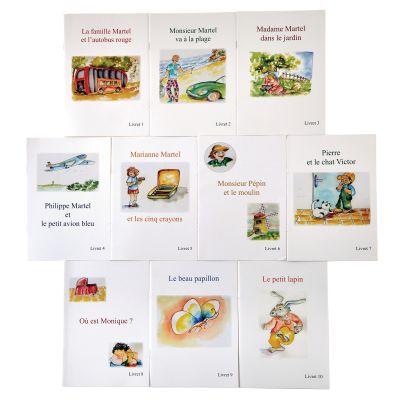 READING BOOKS IN FRENCH PACK OF 10