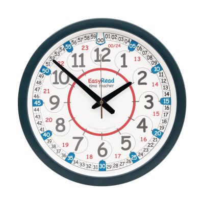 24 HOUR WALL CLOCK 35CM