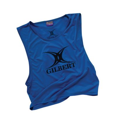 GILBERT POLY BIB JUNIOR 82CM 34IN ROYAL