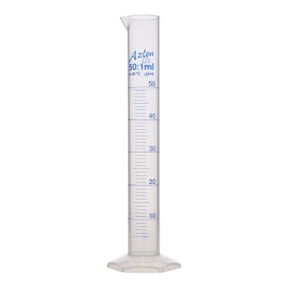 AZLON MEASURING CYLINDER 50ML