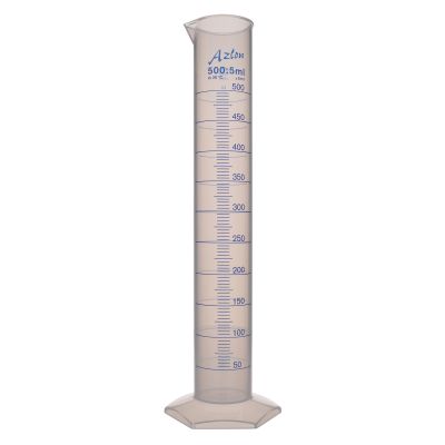 AZLON MEASURING CYLINDER 500ML