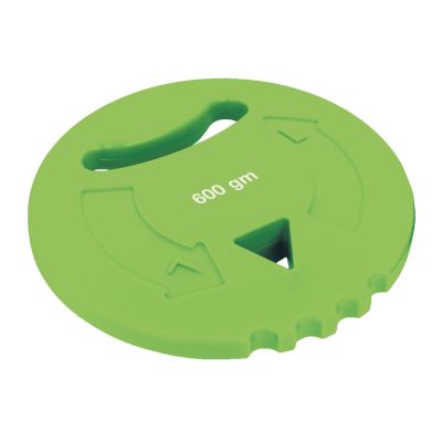 SOFT PVC MULTI-THROW DISCUS GREEN 0.6KG