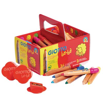 GIOTTO BEBE SUPER LARGE PENCILS P36