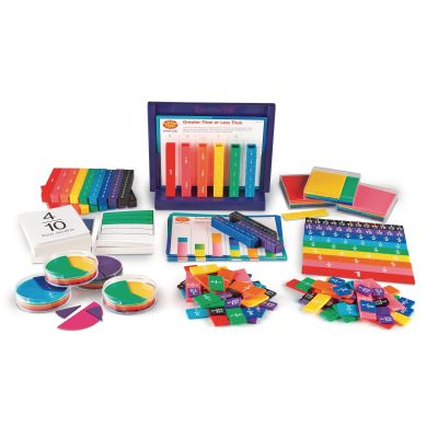 GREAT VALUE RAINBOW FRACTION TEACH KIT