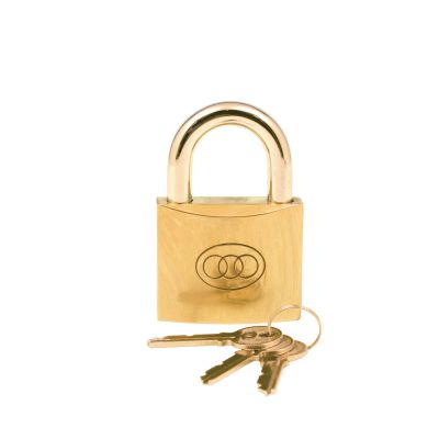 BRASS PADLOCK 25MM