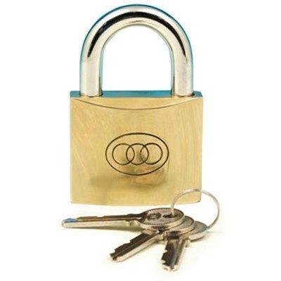 BRASS PADLOCK 38MM