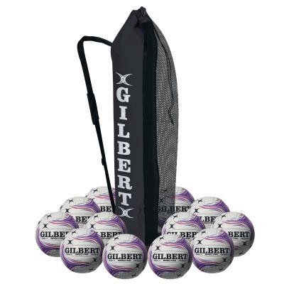 GIL SPECTRA NETBALL PURPLE SZ4 P12 BAG