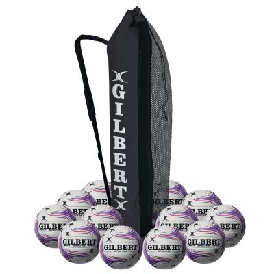 GIL SPECTRA NETBALL PURPLE SZ5 P12 BAG