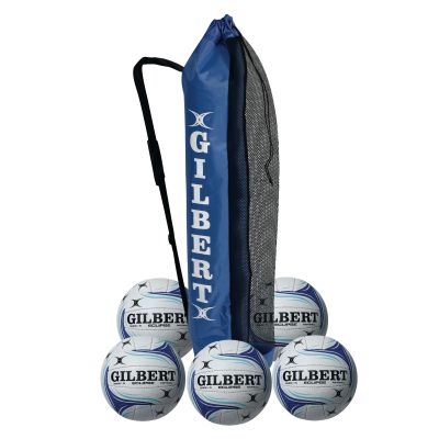 GILBERT ECLIPSE NETBALL SZ5 P5 BAG