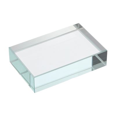 GLASS RECTANGULAR PRISM 75X50X18MM