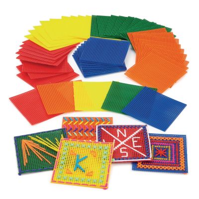 COLOURED PLASTIC MESH PACK OF 50