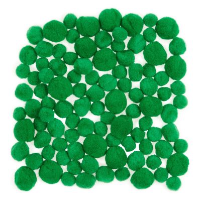 POMPOMS GREEN