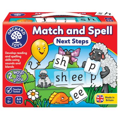 MATCH AND SPELL NEXT STEPS