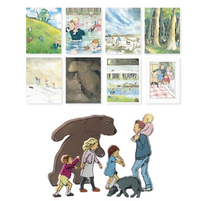 BEAR HUNT CHARACTER AND CARDS SET