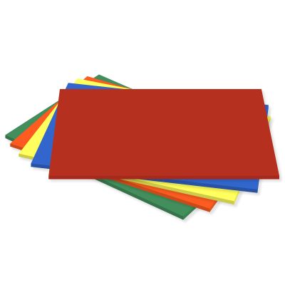 COLOURED CARD ASSORTED SRA2 PACK OF 25