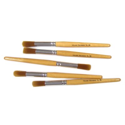 NYLON BRUSHES CHUBBY 18 PACK 10