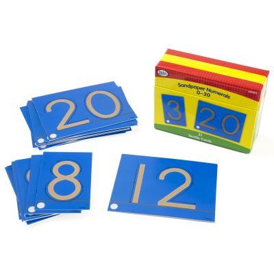 SANDPAPER NUMERALS 0-20