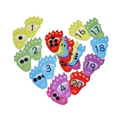 MONSTER NUMBER FOOTPRINT PK 40