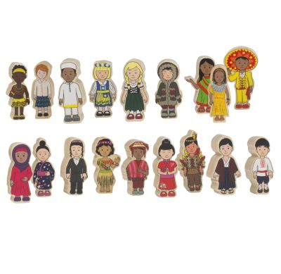 WOODEN CHILDREN OF THE WORLD