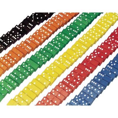 COLOURED DOMINOES PK 168