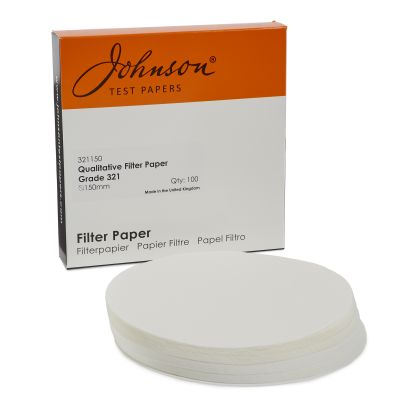 WET-STRENGTHENED MED FILTER PAPERS 150MM