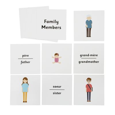 FRENCH DICE CARDS - FAMILY