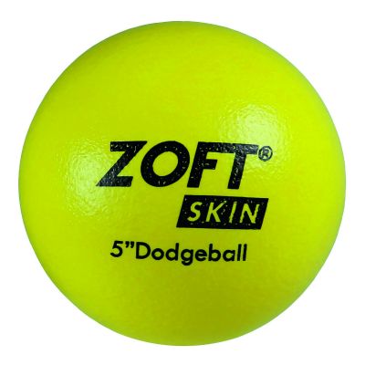 ZOFTSKIN DODGEBALL SIZE 5 YELLOW