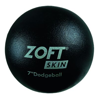 ZOFTSKIN DODGEBALL SIZE 7 BLACK