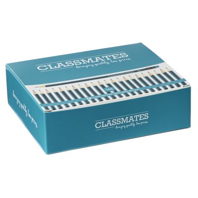 CLASSMATES HB ERASER TIPPED PENCILS