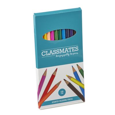 CLASSMATES COLOURING PENCILS PK12