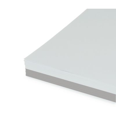 A1 WHITE PASTEBOARD PK50 260MICRON THIN