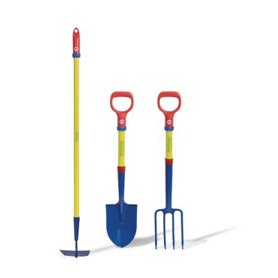 FORK SPADE AND HOE SET