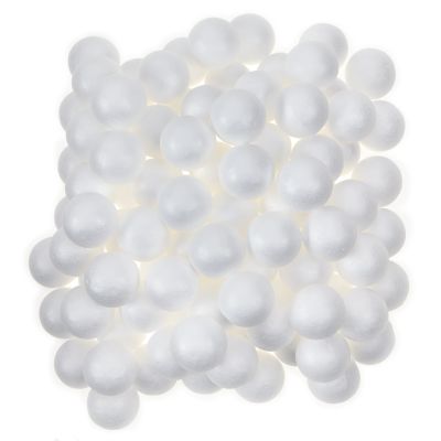 POLYSTYRENE SPHERES 50MM PK100