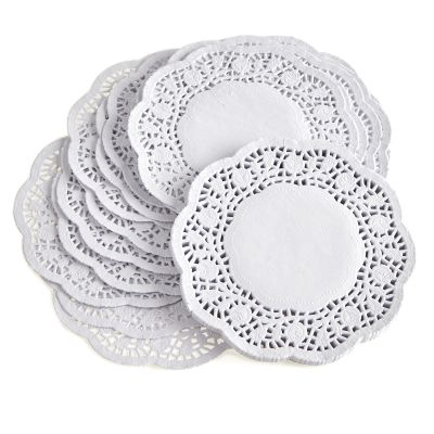 WHITE DOILIES PK250