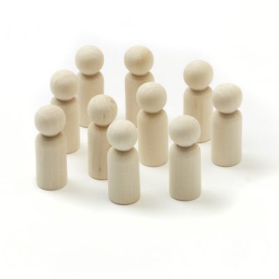 WOODEN PEOPLE SMALL PACK 10