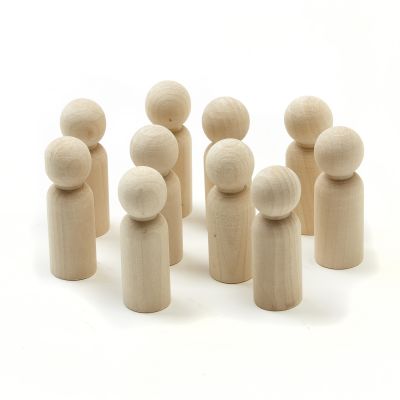 WOODEN PEOPLE MEDIUM PACK 10